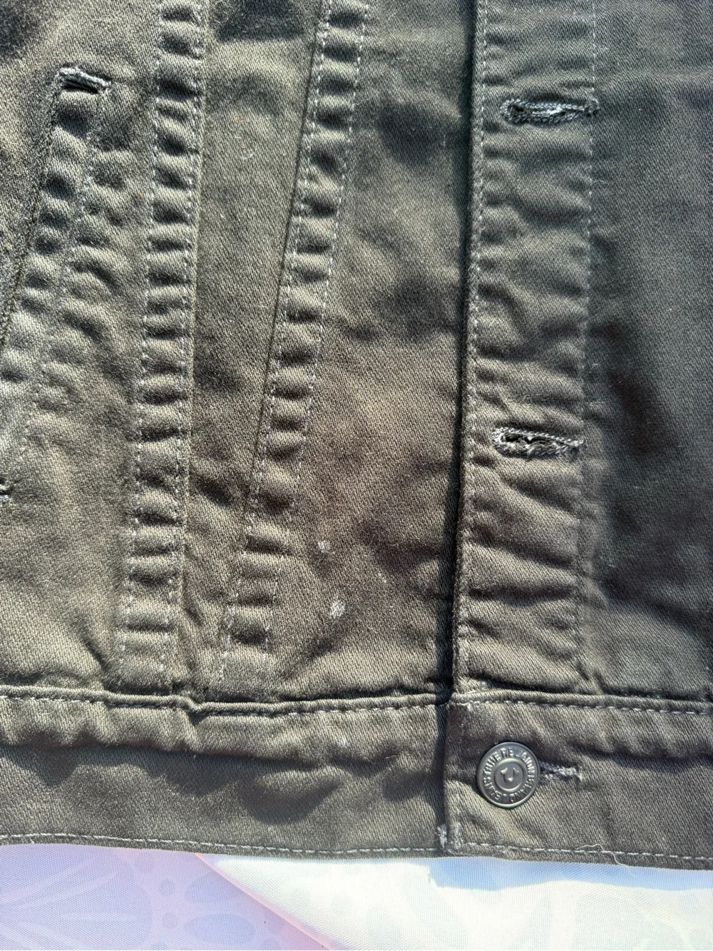 NWOT True Religion Men’s Trucker Jacket Medium